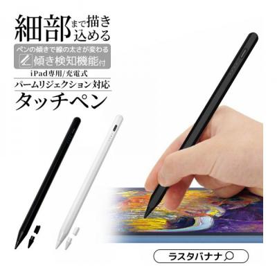 ふるさと納税 名古屋市 [ブラック]ラスタバナナ iPad 専用 傾き検知搭載 充電式 タッチペン パームリジェクション