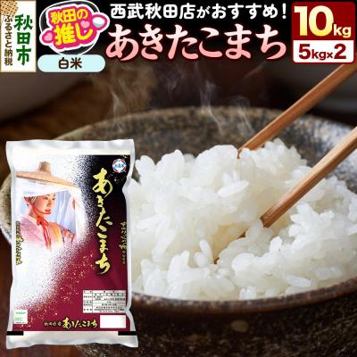 ふるさと納税 秋田市 秋田県産 あきたこまち[白米]10kg(5kg×2袋)|15_ssa-040501