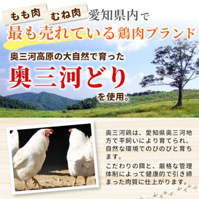 ふるさと納税 設楽町 田口塩鶏 国産 若鶏味付け肉 2種セット 1kg(もも250g×2・むね250g×2) 奥三河どり |  | 01