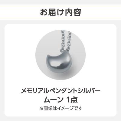 ふるさと納税 横浜市 メモリアルペンダントシルバー ムーン_ARY0001-02