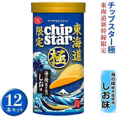 ふるさと納税 古河市 チップスター極 東海道新幹線限定 海の精焼き塩使用しお味 12本セット | 菓子 _FA01