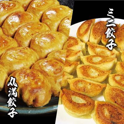 ふるさと納税 古河市 焼餃子ミニセット(MM+)焼餃子7包み(14人前)・ミニ餃子7包み(14人前) _CO19