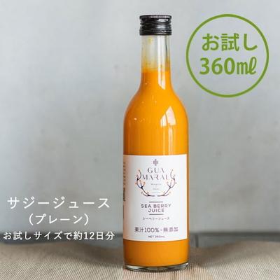 ふるさと納税 古河市 サジー グアマラルサジー[お試し]サジー 360ml | サジージュース サジー _DX16