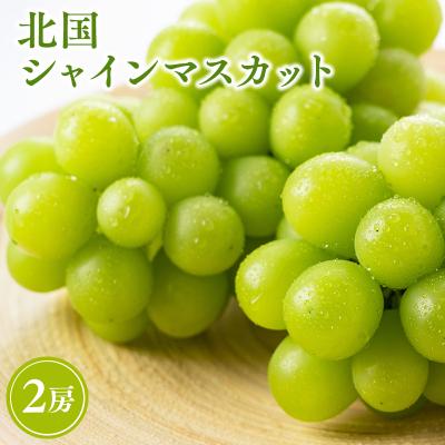 ふるさと納税 平川市 北国の冬シャインマスカット2房 [原田農園]