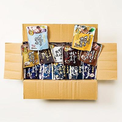 ふるさと納税 根室市 無添加煮付けレトルトセット(さんま・いわし・ほたて・さば・ほっけ) A-09072 |  | 01