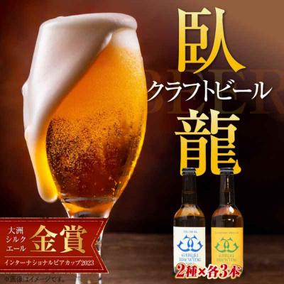 ふるさと納税 大洲市 産地直送!ご当地ビール!臥龍クラフトビール(愛媛県南予Ver.)2種計6本セット [AGAY013]