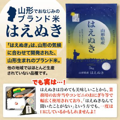 ふるさと納税 河北町 【令和8年産米】2026年10月下旬発送 はえぬき30kg(10kg×3ヶ月)隔月定期便 山形県産 |  | 01