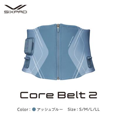 ふるさと納税 名古屋市 【Mサイズ / アッシュブルー】SIXPAD Core Belt 2