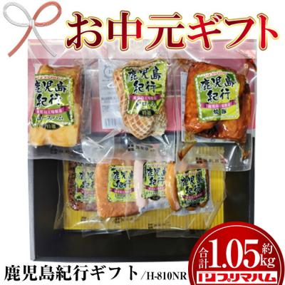 ふるさと納税 いちき串木野市 [お中元]鹿児島紀行ギフト H-810NR ロースハム・焼豚等 7種 詰合せ セット
