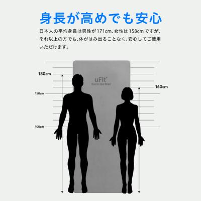 ふるさと納税 渋谷区 uFit Exercise Mat　200×90cm【グレージュ】【136027-2】_2