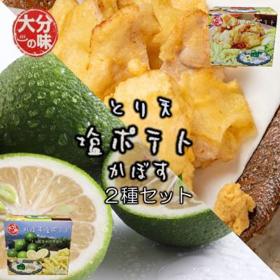 ふるさと納税 国東市 大分の味!とり天&amp;かぼす塩ポテト2種セット_2734R