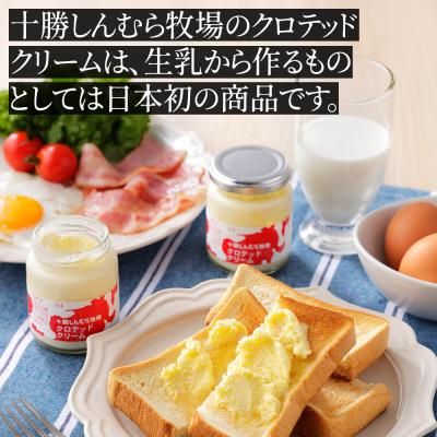 ふるさと納税 上士幌町 十勝しんむら牧場 無塩 クロテッドクリーム 100g×3個 北海道 放牧牛乳使用 |  | 01