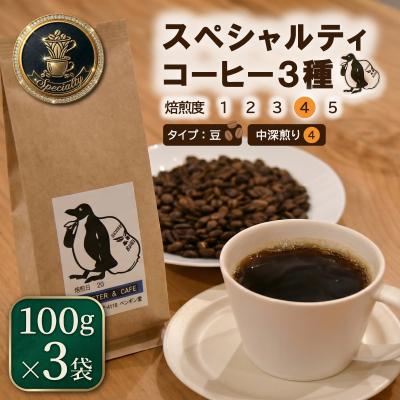 ふるさと納税 明和町 スペシャルティコーヒー 中深煎り 3種 セット 100g×3袋[豆] pg7