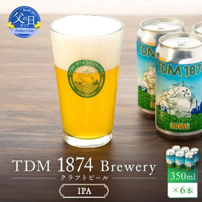 ふるさと納税 横浜市 [父の日ギフト]TDM 1874 Brewery クラフトビール IPA 350ml×6本
