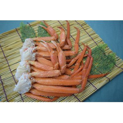 ふるさと納税 境港市 <土日祝着>茹で紅ずわいがに肩足 約1kg(5〜9肩)[5月中旬〜9月中旬発送不可]