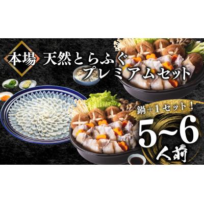 ふるさと納税 下関市 天然とらふぐ ふぐ刺し ふぐちり 皮刺し 焼きヒレ 冷凍 陶器 プレミアムセット+α BV021_2