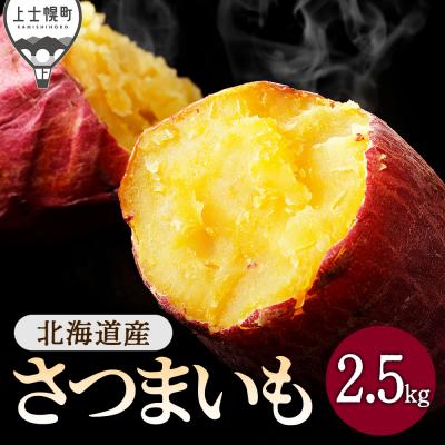 ふるさと納税 上士幌町 北海道産 さつまいも 2.5kg 上士幌町 須田農場 野菜