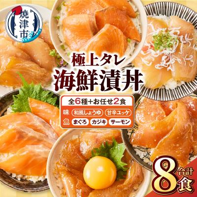 ふるさと納税 焼津市 ご飯にのせて食べる 漬丼の具 6種 計8パック セット(a10-1307)