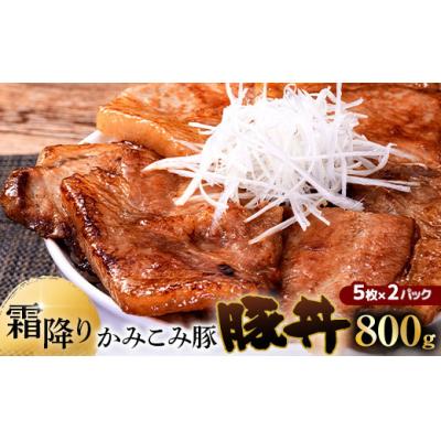 ふるさと納税 釧路市 7月発送 かみこみ豚の豚丼 2パック 計10枚