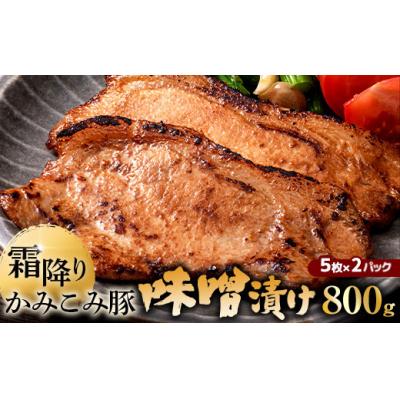 ふるさと納税 釧路市 通常発送かみこみ豚の味噌漬け 2パック 計10枚