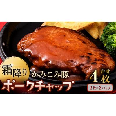 ふるさと納税 釧路市 8月発送 かみこみ豚のポークチャップ 2パック 計4枚
