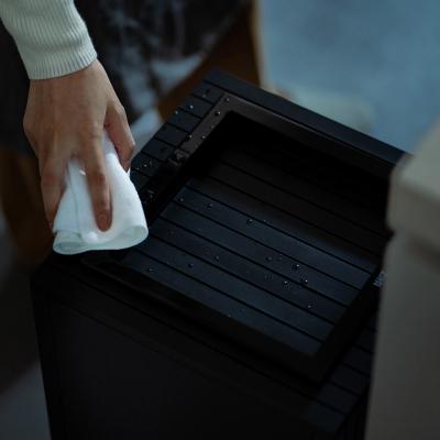 ふるさと納税 糸島市 【ブラック】自動ゴミ箱 ZitA SQUARE 54L おしゃれ シンプル [AIR001-1] |  | 02