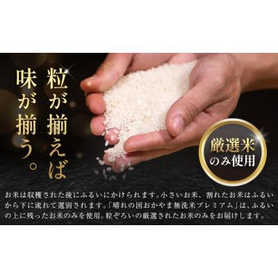 ふるさと納税 笠岡市 無洗米 5kg 晴れの国おかやま無洗米 プレミアム[7-14営業日以内に出荷予定(土日祝除く)]