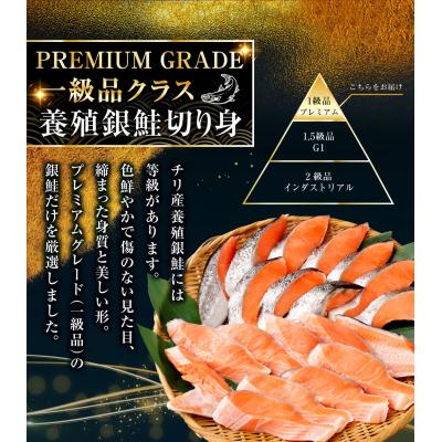 ふるさと納税 釧路市 ★一級品プレミアム銀鮭★ 旨味抜群 第三弾 キングサイズの甘塩銀鮭 厚切 5切 |  | 01