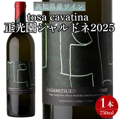 ふるさと納税 香南市 高知県産ワイン tosa cavatina 正光園シャルドネ2025 iw-0008