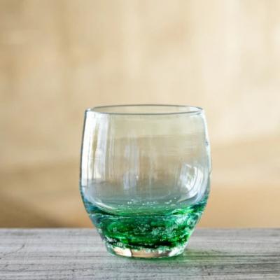 ふるさと納税 読谷村 [RYUKYU GLASS WORKS 海風]バドロック<緑>