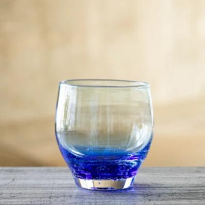 ふるさと納税 読谷村 [RYUKYU GLASS WORKS 海風]バドロック<青>