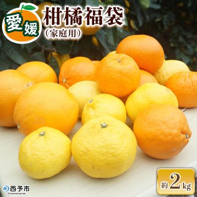 ふるさと納税 西予市 [先行受付]<笑丸のお楽しみ柑橘福袋(家庭用)約2kg>愛媛 えひめ おいしい
