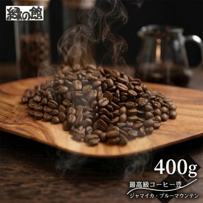 ふるさと納税 下呂市 緑の館 / ジャマイカ・ブルーマウンテンNo.1 豆 400g(200g×2袋)[17-130]