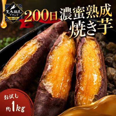ふるさと納税 横浜市 [テレビ出演で話題沸騰]200日極限まで熟成させた『濃密熟成焼き芋』お試し1キロ