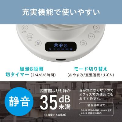 ふるさと納税 角田市 サーキュレーター WOOZOO 360 i PCF-SDS15TEC-PD-H グレー |  | 03
