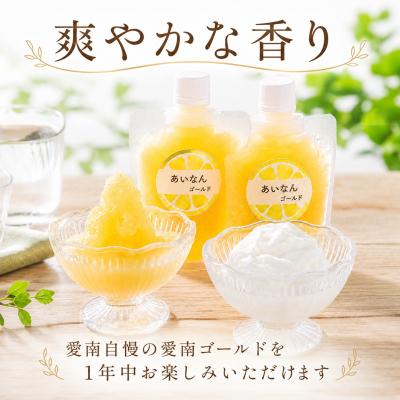 ふるさと納税 愛南町 愛南ゴールド アイス 小パック 2個 ソルベ 3個 河内晩柑 アイスクリーム 愛南総研 愛媛 愛南