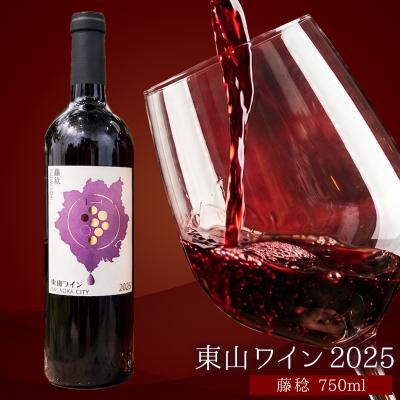 ふるさと納税 笠岡市 東山ワイン2025 750ml 藤稔 東山農園[30日以内に出荷予定(土日祝除く)]