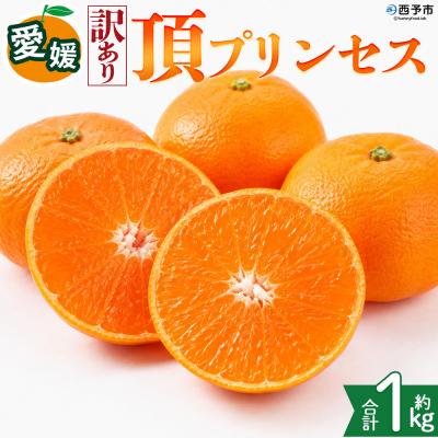 ふるさと納税 西予市 <[訳あり]愛媛県産 頂プリンセス 約1kg 蜜柑 果物 くだもの 三代目みかん職人>