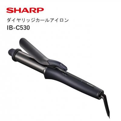 ふるさと納税 八尾市 SHARP ダイヤリッジカールアイロン IB-C530-B(ブラック系ミッドナイト)(F169)