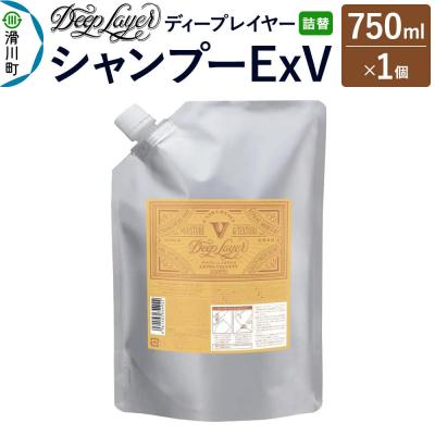 ふるさと納税 滑川町 ディープレイヤー シャンプー ExV 詰替 750mL×1個|19_sss-350101