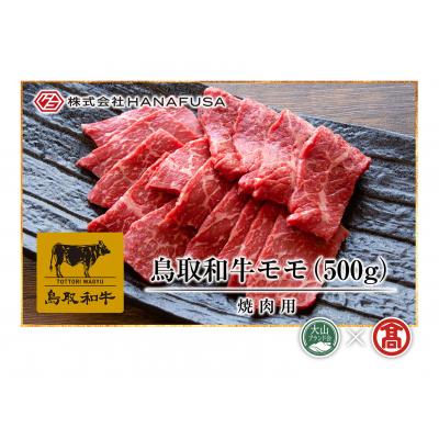 ふるさと納税 米子市 [HANAFUSA]鳥取和牛モモ焼肉用(大山ブランド会)