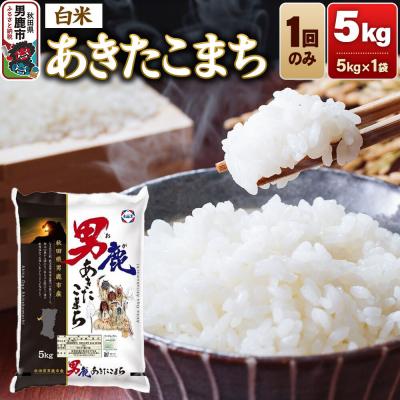 ふるさと納税 男鹿市 あきたこまち (白米) 5kg 令和7年産|23_aso-010501