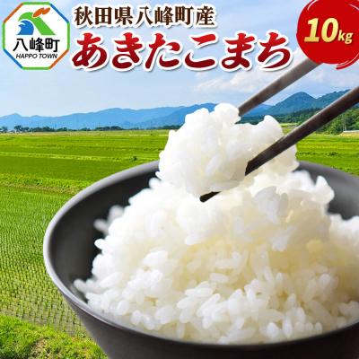 ふるさと納税 八峰町 米 あきたこまち[白米]10kg 令和7年産 秋田県八峰町産|16_msf-011001