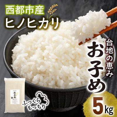 ふるさと納税 西都市 令和8年産ひのひかり5kg〜台地の恵み『お子め』〜西都市産[先行受付][2723]