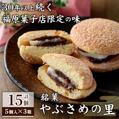 ふるさと納税 肝付町 銘菓『やぶさめの里』ブッセ(計15個・5個入×3箱)