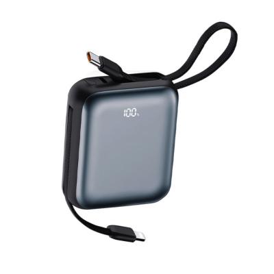 ふるさと納税 名古屋市 [グレー]モバイルバッテリー 12000mAh 46.2Wh [PL保険加入済み製品]