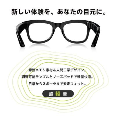 ふるさと納税 名古屋市 【小】スマートグラス カメラ付き Bluetooth6.1 ワイヤレスオーディオグラス AIメガネ |  | 02