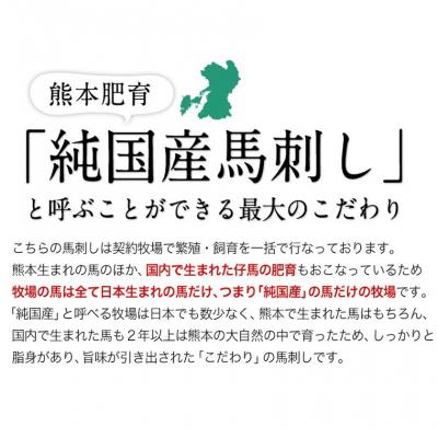 ふるさと納税 南阿蘇村 馬刺し 国産 上赤身 100g×6セット《30日以内に出荷予定(土日祝除く)》 |  | 01