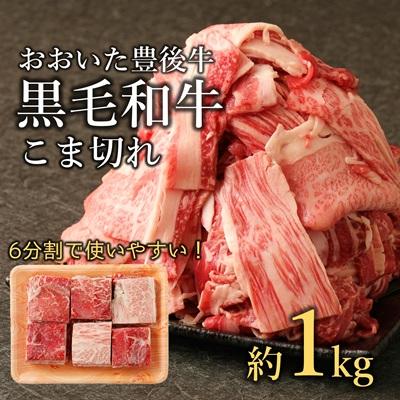 ふるさと納税 臼杵市 おおいた豊後牛　黒毛和牛こま切れ(約1kg) 切り落とし 大分 牛肉 小間切れ 和牛 国産 薄切り | 
