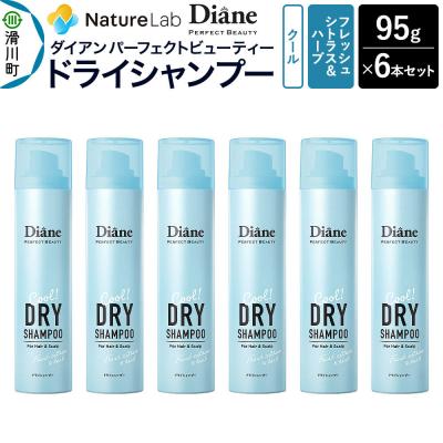 ふるさと納税 滑川町 ダイアン ドライシャンプー クール95g シトラス&amp;ハーブ 6本|19_ntl-390601